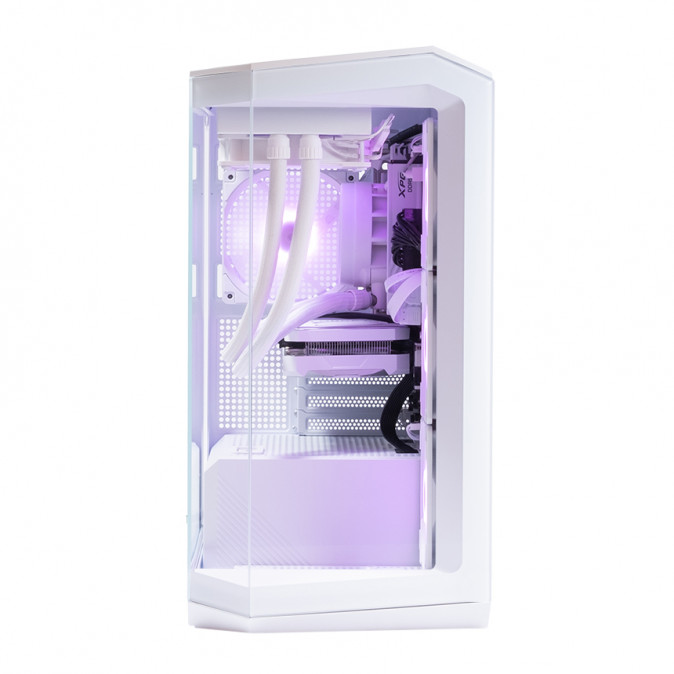 KV ADVANCED Gamer PC, Core i5-12400F 2.5GHz, 16GB, 1TB SSD, RTX4060 8GB - WHITE EDITION PC