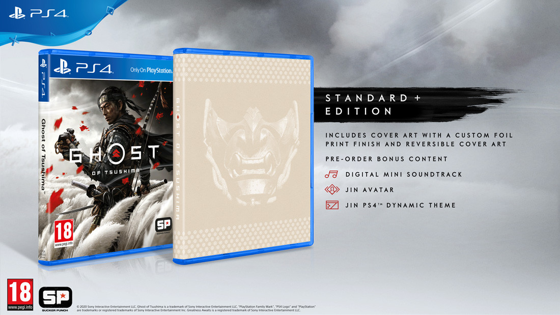 Ghost of Tsushima Standard Plus Edition PS4