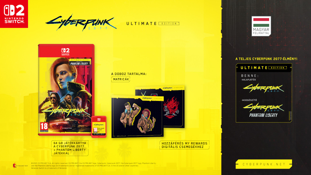 Cyberpunk 2077 Ultimate Edition Nintendo Switch 2